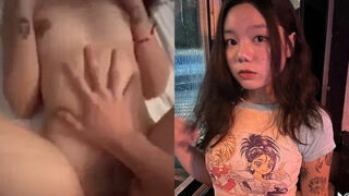 คลิปหลุด น้องหมิว สาวรอยสัก ชอบถ่ายหวิว โยกควยผัว เย็ดท่าหมา ตัวเล็กอุ้มเย็ดได้ งานดีสุดๆ