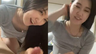 คลิปหลุด วัยรุ่นทางบ้านเกาหลี โม๊คควยแฟน ดูดน้ำลายยืดเลย น่ารักโคตรๆ ก่อนโดนสไลด์หนอน น้ำแตก